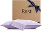 REST® Evercool®+ Cooling Pillowcases Standard - 2 Pillowcases for Sensitive Skin, Silver Infused Fabric for Hygienic Sleep, Silky Smooth for Curly Hair, High Elastic for Snug Fit (19x29 inches)