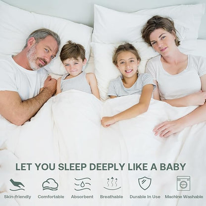 Mattress Protector California King Size Fits 9-12" Deep, Waterproof Zippered Mattress Encasement Cover with Premium Breathable Soft Terry Cloth Top for Cal King Size Bed