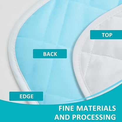 KANECH Washable Waterproof Incontinence Bed Pads - 34"x52"(2Pack) - Heavy Absorbency Reusable Underpads for Adults, Elderly and Kids - Slip Resistant Mattress Protector
