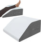 10" Leg Elevation Pillows Memory Foam Leg Support Bed Wedge Pillow Leg Elevated for Sleeping, Leg Pillows Good for Back& Knee& Hip& Ankles