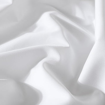 CirclesHome Pillow Protectors 4 Pack King Zippered - 100% Cotton Breathable Pillowcases - Protects Pillows from Dirt, Dust and Debris (King - Set of 4 - 20x36)