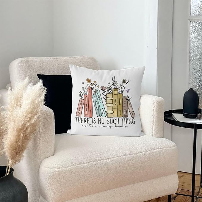 IWXYI Inspirational Classroom Pillow Covers - Classroom Pillows for Kids Reading Corner 18x18, Reading Room Reading Corner Kids Room Decor