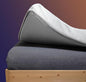 ViscoSoft Dusk 3-Inch Memory Foam Mattress Topper - Short Queen Mattress Topper, Washable Cover, Cooling & Back Pain Relief, CertiPUR-US Performance Tested and Certified Foam