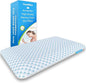 CloudBliss Ultra Slim 2.75” Pillows for Side | Back | Stomach Sleepers, Memory Foam Flat Pillow, Low Profile Sleeper Pillows with Double Sided Comfortable Breathable Pillow Cover, Queen
