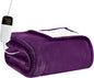 BOMOVA Heated Electric Blanket Full Size - 72" x 84" Heating Blanket with 10 Heating Levels & 8 Hours Auto Off, Warm Flannel Blanket, Christmas Birthday Gifts for Women