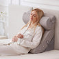 3PCS Wedge Pillow Set for After Surgery, 10-in-1 Adjustable Wedge Pillow for Acid Reflux Relief, Bed Wedge Pillows for Sleeping, Snoring & Back Pain Relief, Sit up Pillow for Bed, Grey