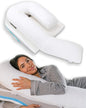 MedCline Shoulder Relief System, Bed Wedge Pillow for Shoulder Pain Relief, Therapeutic Body Pillow with Insert and Covers, Inclined Sleep Position with Arm Pocket, Small/Medium for 5'9" and Under