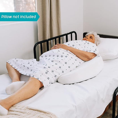 Lunderg Comfort Focused Pillowcase Replacement for Bedsore Pillow Positioning Wedge - Premium Comfort Fabric - Pillow NOT Included