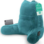 Sasttie Reading Pillow, Pillows for Reading or Relaxing – Ergonomic Support for Head, Neck, Back, and Lumbar, 23-Inch, Teal