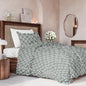 Duvet Cover Twin/Twin XL Size Set - Extra Soft Floral Duvet Cover 68 x 90 with 1 Pillow Sham - Comfy, Breathable Floral Bedding Set - Hotel Luxury & Fade Free w/ Zipper Closures & Ties - Green Meadow