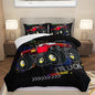 AILONEN Trucks Comforter Set Twin Size, Monster Trucks Bedding Set for Boys Teens,Extreme Sports Theme Bed in a Bag Duvet Set,1 Quilt and 2 Pillowcases,3 Pcs