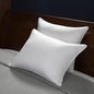 Cuddledown Dreamstead 800 Fill Power Pillow | European White Down | 100% Cotton Shell, Sateen Weave | Hypoallergenic | Handcrafted | Oeko-TEX & RDS Certified | 20" x 26" | Standard | Firm