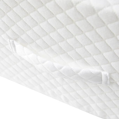 Premium Bed Wedge Pillow - Ergonomic Support for Sleeping, Post-Surgery, Acid Reflux Relief, and More - CertiPUR-US Certified Memory Foam - Removable Cover Included, Triangle, 24" x 24" x 12"