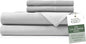 Hotel Sheets Direct 4 Piece Bed Sheet Set California King Size, 100% Viscose Derived from Bamboo Sheets Set with 2 Pillowcases, Cooling & Breathable Luxury Bedding, Moisture-Wicking & Silky Soft, Gray