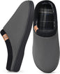 Memory Foam Mens Slippers Slip-On Comfy House Slippers for Men Indoor Outdoor Non-Slip Warm Winter Men’s Bedroom Slippers Size