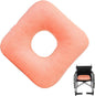 Anti-Slip Wheelchair Cushions, Bed Sore Cushions for Butt, Ergonomic Innovations Orthopedic Donut Pillow, Medical Seat Cushion for Sciatica, Back, Coccyx, Pressure Sore (Orange)
