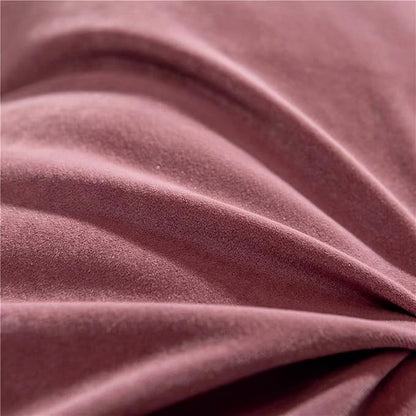 Triangular Reading Bed Rest Pillow Large Bolster Cushion Headboard Backrest Wedge Pillow with Removable Cover and Two Large Side Pockets (Pink, Queen: 59 x 8 x 20 inches)