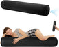 EULANT 47inch Inflatable Long Bolster Body Pillow for Adults Pregnant,Travel Body Pillow Hug Pillow for Bed,Round Cervical Roll Cylinder Bolster Pillows for Hugging Sleeping,Back etc