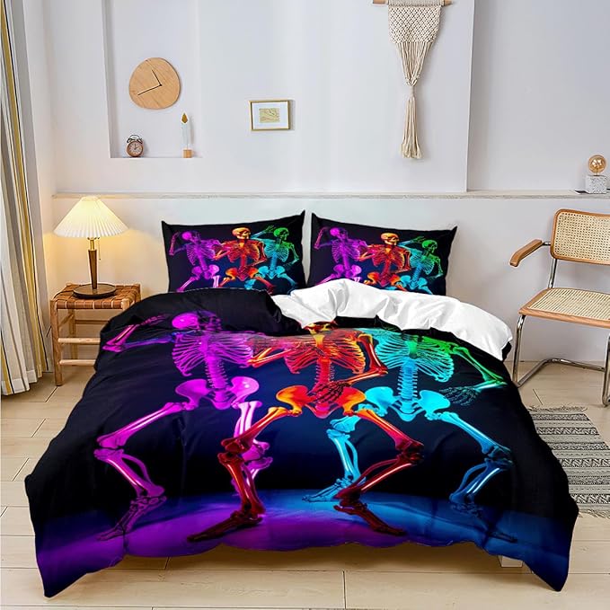 Microfiber Halloween Sheets Twin Set with A Pillow Cases Standard Size, Fitted Flat Sheet for Kids Girls Teens Adult Bedroom Decor,Pumpkin Sheets Bed Sheets Floral Petal Country Bedding Décor