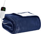 BOMOVA Heated Electric Blanket Full Size - 72" x 84" Heating Blanket with 10 Heating Levels & 8 Hours Auto Off, Warm Flannel Blanket, Christmas Birthday Gifts for Women
