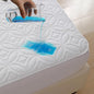 FELTYBED Full Size Waterproof Mattress Protector, Soft Breathable Bed Mattress Cover with Deep Pocket 6"- 15", Noiseless & Washable Mattress Pad Cover for Bedroom (White, Full)