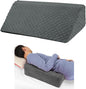 Wedge Pillow for Side Sleeping, Body Positioning Foam Wedge Pillow, Side Wedge Pillow for Sleeping Non-Slip Back Positioning Pillow for Bed Sore Wedge (Dark Gray)