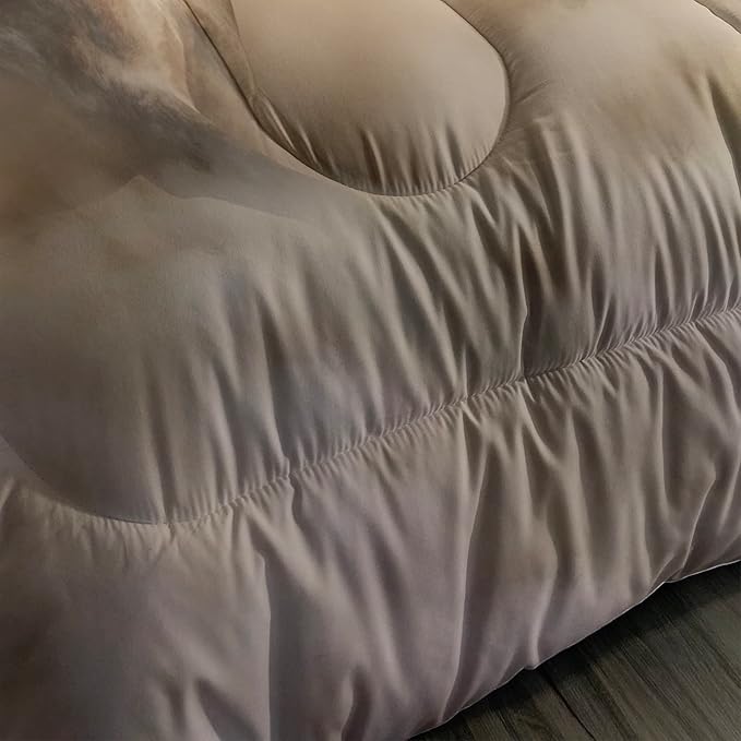 QOOMO Horse Comforter Full Size,Galloping Horse Bedding Set for Kids Teens Girls Boys,3Pcs Bedding Set Printed Comforter with 2 Pillowcases,Soft and Lightweight，Full Size