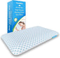CloudBliss 2.75” Ultra Thin Pillows for Side | Back | Stomach Sleepers, Memory Foam Flat Pillow, Low Profile Sleeper Pillows with Double Sided Comfortable Breathable Pillow Cover, Standard