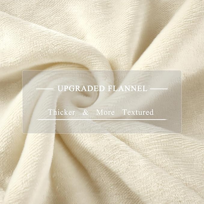 Electric Blanket King Size, Super Soft Cozy Upgraded Flannel Heated Blanket Dual Control with 5 Heating Levels & 10 Hours Auto Off, Fast Heating Blanket & Overheat Protection, 100" x 90", White