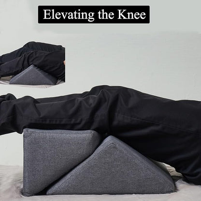 SAMTY Bed Wedges & Body positioners for Elderly/Seniors Side Sleeper(3 in 1) Triangle Bed Wedge Pillow for Back Pain Relief Wedge Pillow Set for After Surgery