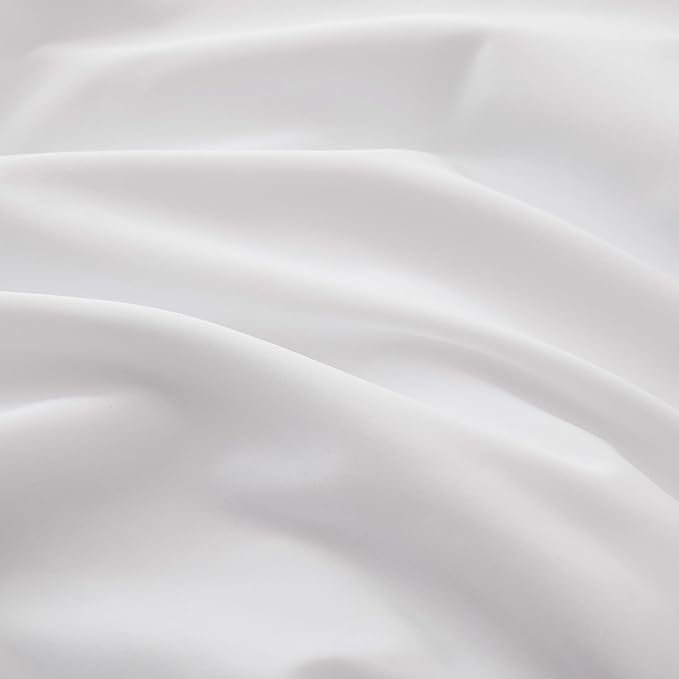 SNUG&COZY Grey Goose Feather Down Pillow for Sleeping(2 Pack)- Queen Size(20IN×30IN), Goose Feather&Down Filling, 100% Cotton Cover, 100% Down Proof, Machine Wash, White
