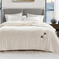 Degrees Of Comfort Electric Heated Blanket Queen Size With Dual Control - Soft Flannel Heating Blankets With 6 Heat Settings, 10-hour Auto Shut-off, Overheat Protection, ETL Certified - 84x90'', Ivory