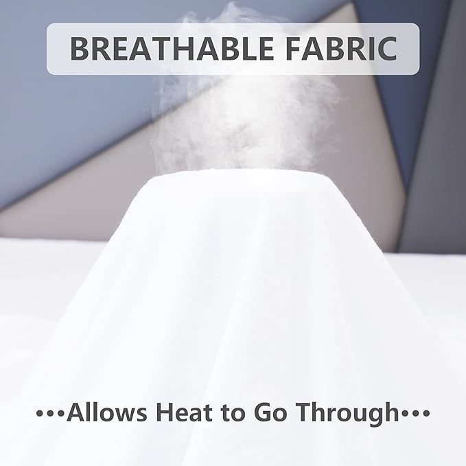 Ruili Waterproof Mattress Protector - Soft Breathable Noiseless Waterproof Cover, Machine Washable - Stretchable Fits 8-18" Deep Pockets (Full Size)