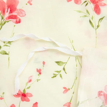 Jane yre Floral Duvet Cover Twin 3 Pieces Bedding Set Brushed Microfiber Twin Garden Style Flower Pattern Flower Twin Duvet Cover, with Zipper Closure, Luxury Soft Breathable Comfy