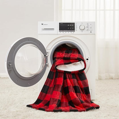 HomeMate Electric Blanket Heated Full Size - 72“x84“ Ultra Soft Cozy Flannel Heating Blanket with 10 Fast Heat Levels 8 Hours Auto Off Over-Heated Protection ETL Certification Keep Warm in Home Office