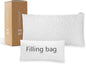 Memory Foam Pillows for Sleeping Adjustable Breathable Bed Pillow for Side, Back, and Stomach Sleepers Washable Pillow Cover Dream Cloud King Size 18X34 in