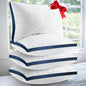 King Size Pillows Set of 4 - Cooling Hotel Luxury Bed Pillows for Sleeping 4 Pack, Supportive Breathable Down Alternative Gusseted Pillow for Side Stomach or Back Sleepers
