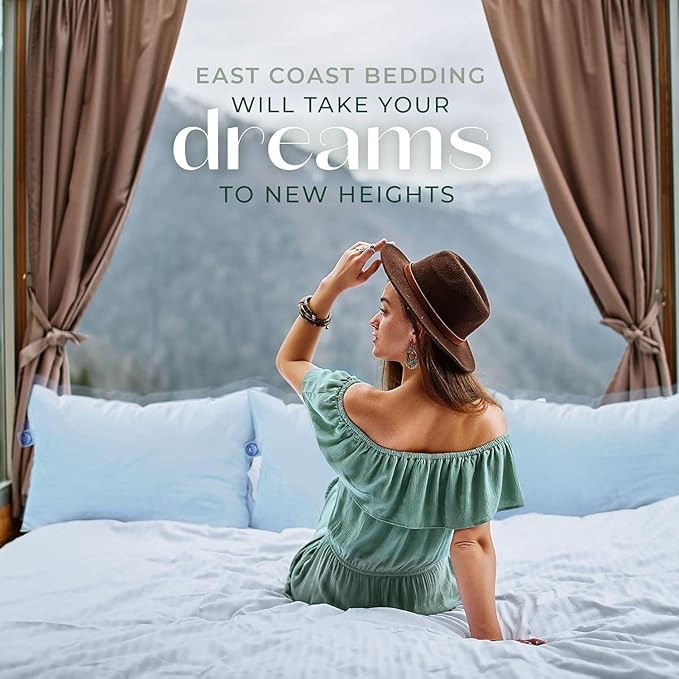 Queen Size Pillow, European Goose Down 800FP - Soft Luxury Hotel Pillow for a Luxury Bed