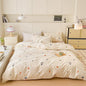 AOJIM Cute Duvet Cover Set for Kids Adults, Pure Cotton Comforter Cover Set with Multiple Cartoon Pattern Designs, Soft Bed Set 3pcs Twin Size, Colorful Quilt Cover for Room Decor(No Comforter)