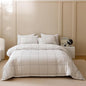 Wellboo White Plaid Comforter Sets California King Black White Grid Checkered Bedding Comforters Cal King White and Black Buffalo Check Grid Quilts for Women Men Soft Big Plaid Geometric Gingham Bed