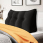 8 lbs Thickened Wedge Pillow Headboard Body Positioner Triangular Reading Pillow Bed Bolster Pillow for Sitting Up in Bed with Removable Cover, Backrest Corduroy Twin