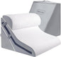 Wedge Pillow for Sleeping, Orthopedic Bed Wedge Pillow Set, 15-in-1 Adjustable Memory Foam Wedge Pillows Post Surgery, 9 &16 & 20 inches Height 3-in-1 Incline Pillows Wedges for Back Pain/Acid Reflux