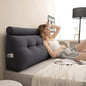 Headboard Pillow King, Triangular Wedge Cushion with Neck Roll Pillow, Back Support Bodypillow with Removable Washable Cover for Bed Sofa