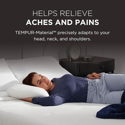 TEMPUR-Pedic TEMPUR-Symphony Pillow, Standard-2-Pack, Standard, White 2 Count