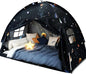 Sherilyn Twin Bed Toddler Canopy Tent, Kids Indoor Canopy Privacy Space Sleeping Playhouse Blackout Bunk Bed Tents Twin Size (Galaxy Tent) for Boys Girl Birthday, Christmas House Gift