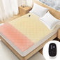 Heated Mattress Pad Quilted Multizone Electric Mattress pad Individual Body & Feet Bed Warmer 9 Heat Settings 1-12 Hours Auto Off Deep Pocket Fast Heating Machine Washable Twin Plus 39''x80''