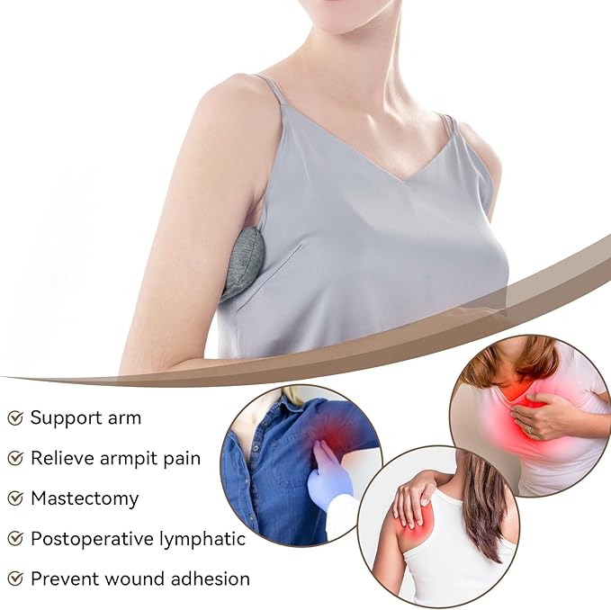 Wedge Pillow Set for After Surgery, 5 PCS Bed Wedge Pillow for Sleeping, Memory Foam Orthopedic Back Adjustable Pillow for Pain Relief and Acid Reflux with 2 PCS Axilla Pillow Brown