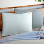 Pillows Queen Size Set of 2 - Shredded Memory Foam Cold Pillow That Stay Cold Adjustable Pillows for Sleeping Double-Sided Pillowcase