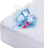 Cooling Waterproof Mattress Protector California King Size, Mattress Cover 3D Air Fabric Mattress Pad Cover Smooth Soft Breathable Noiseless, 8''-21'' Deep Pocket