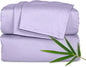 Pure Bamboo California King Sheets, Genuine 100% Organic Viscose Derived from Bamboo Bed Sheet Set, Soft & Cooling, Double Stitching, 2 Year Quality Promise (California King, Lavender)